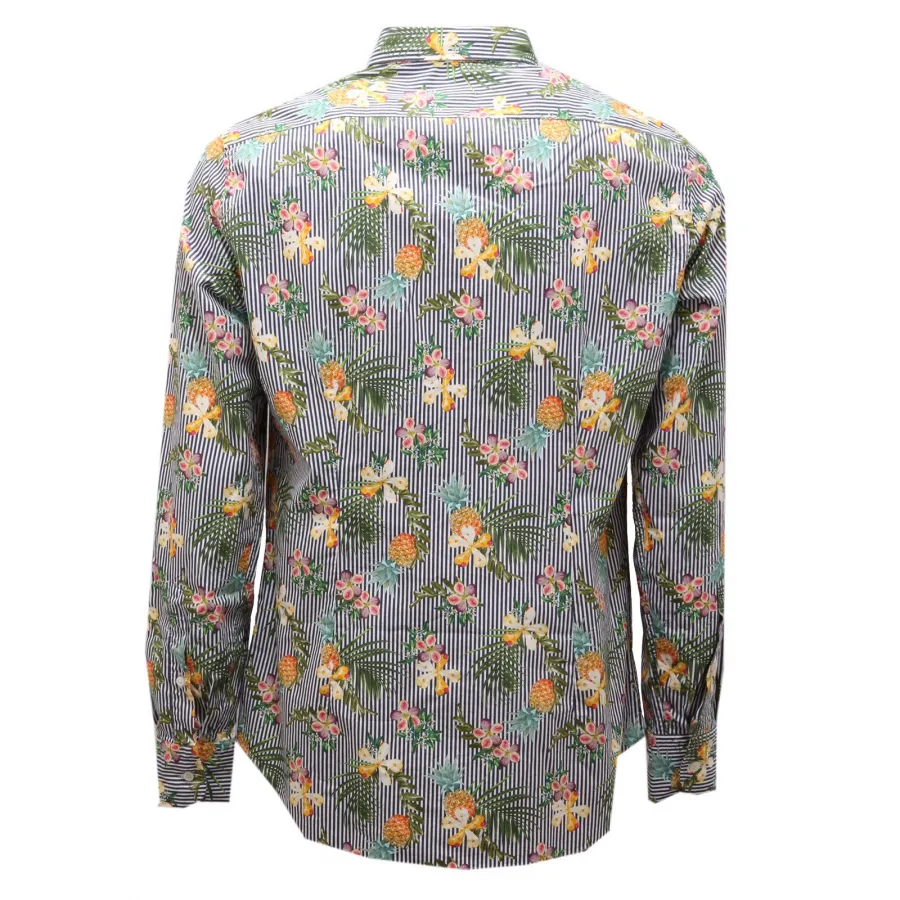 3162AG camicia uomo GMF 965 fantasy cotton shirts men