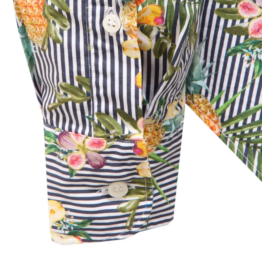 3162AG camicia uomo GMF 965 fantasy cotton shirts men