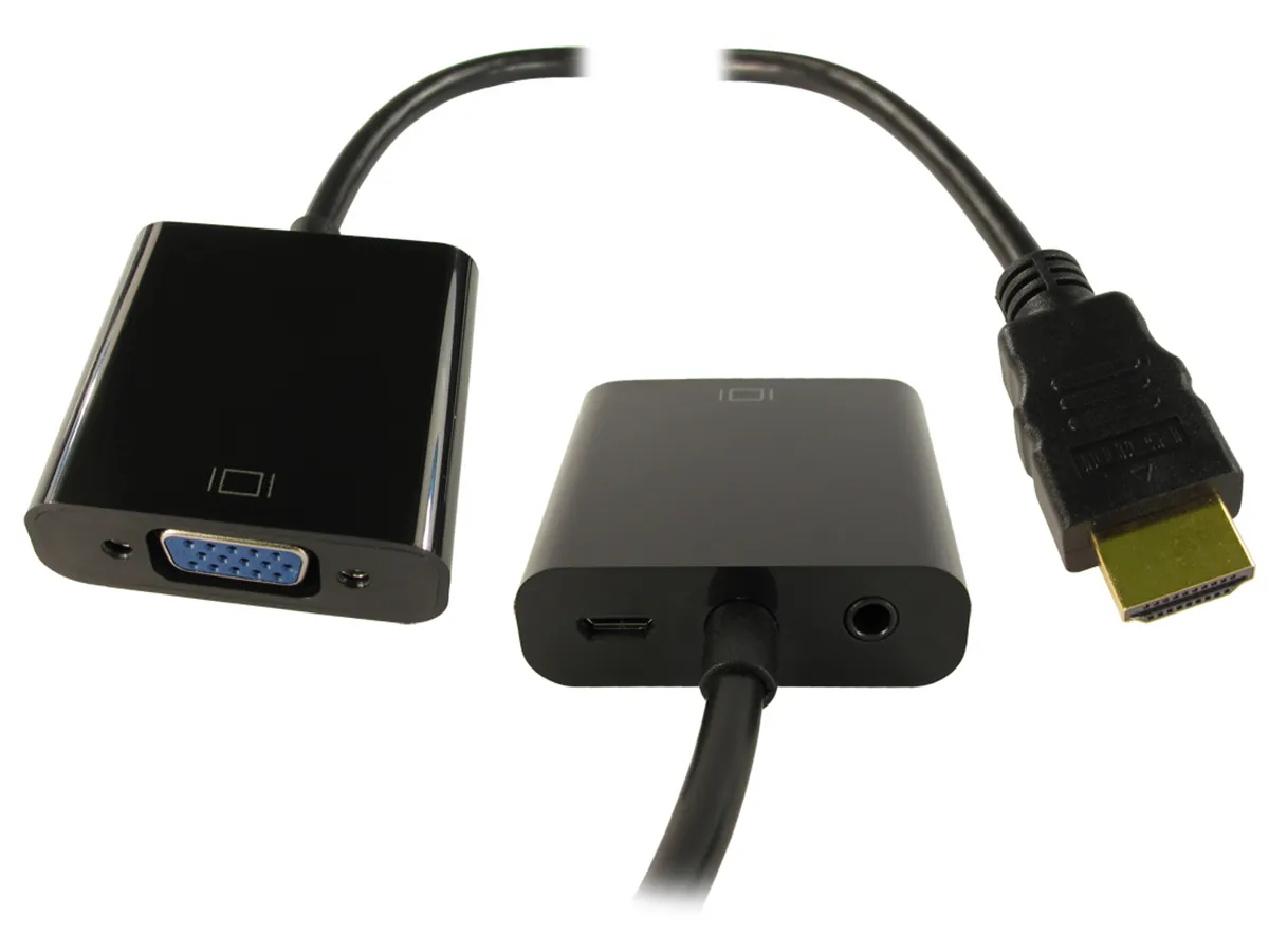 Adattatore AV Femmina VGA (1), RS PRO HDMI maschio (1)