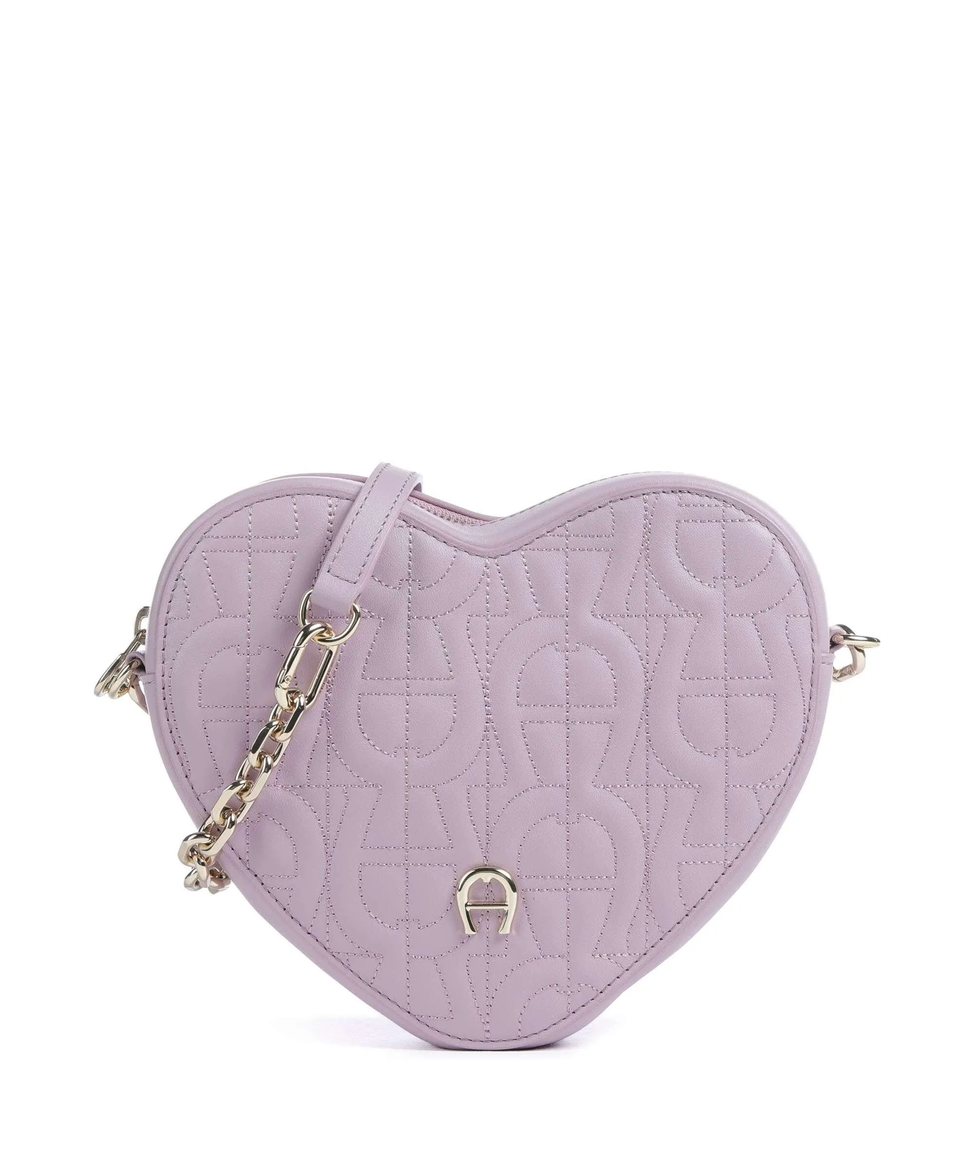  Aigner Fashion Borsa a tracolla pelle di vacchetta finemente grana viola  