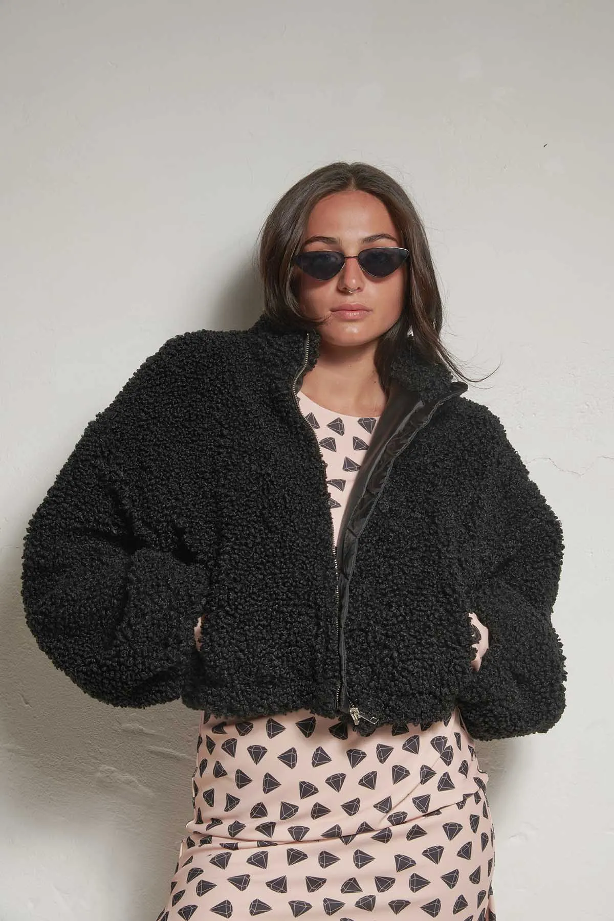 ANIYE BY Ecopelliccia BOMBER TEDDY