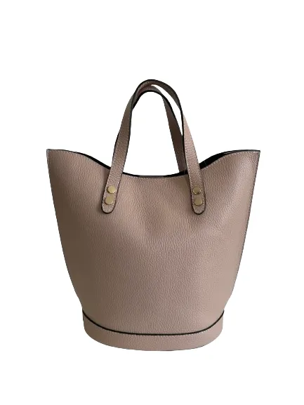Antique pink genuine leather bag 4