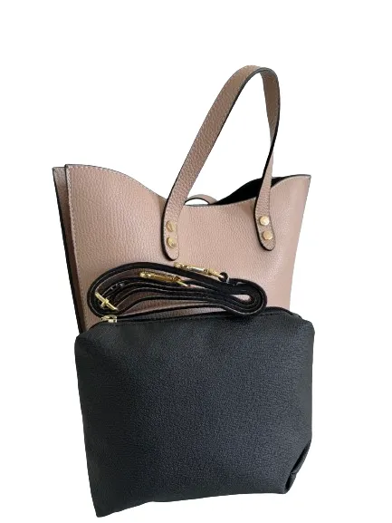 Antique pink genuine leather bag 4