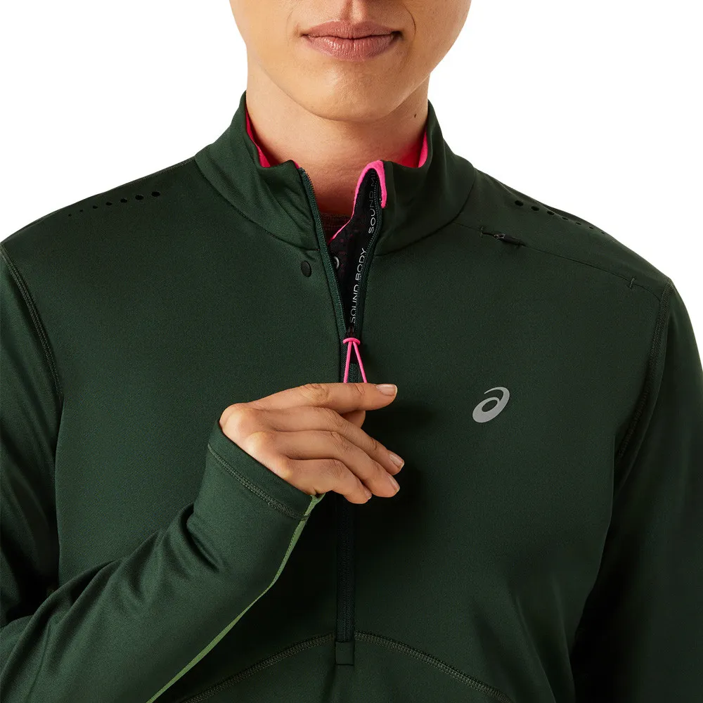 Asics Winter Run Mezza cerniera per donna Top - SS24