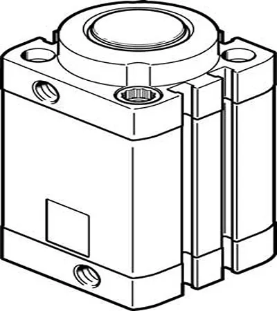 Attuatore a pinza, Festo DFSP-40-30-DS-PA, serie DFSP, foro da 40mm, corsa 30mm, 10 bar max