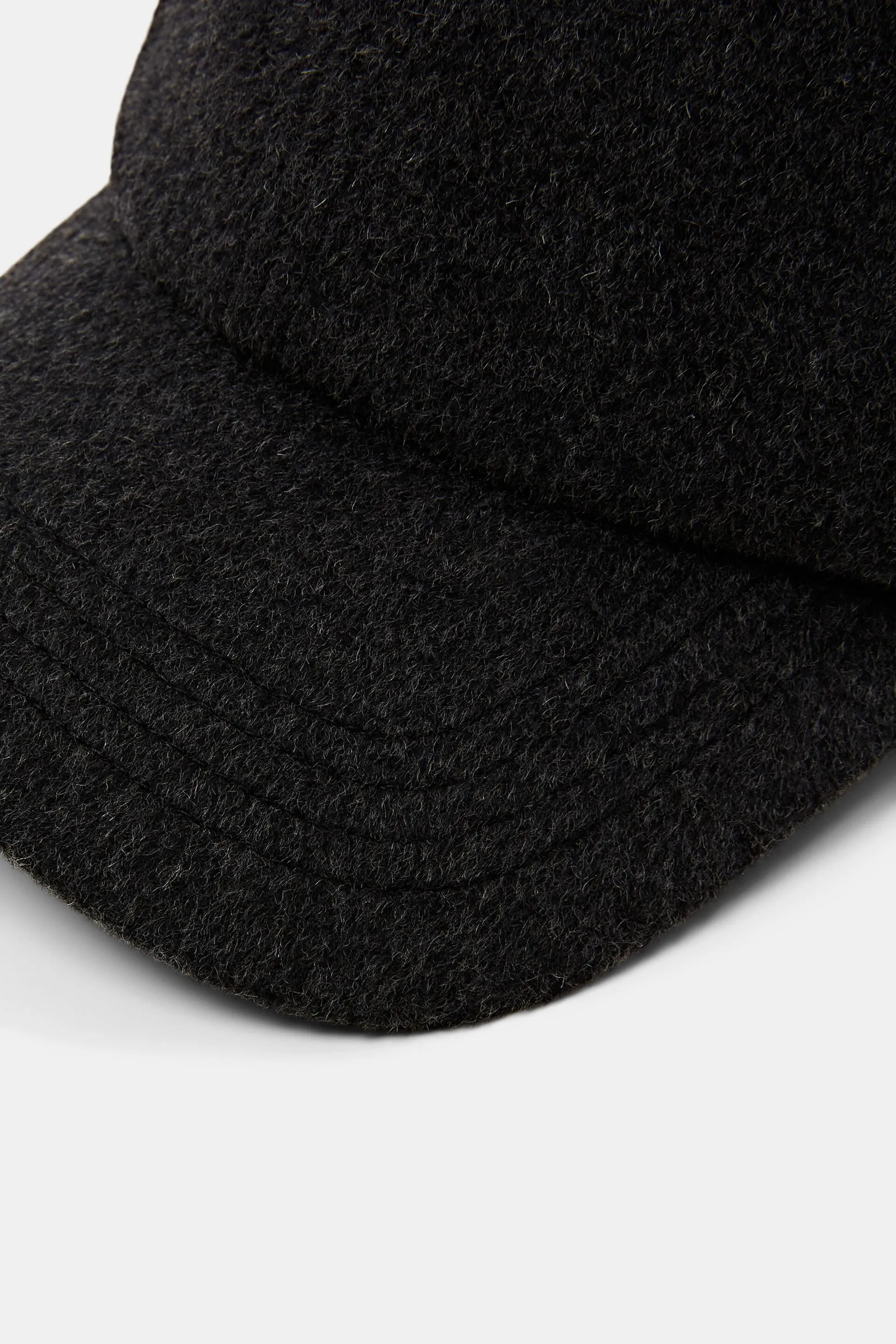 Berretto da baseball in misto lana e cashmere