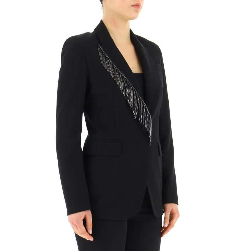 Blazer con strass