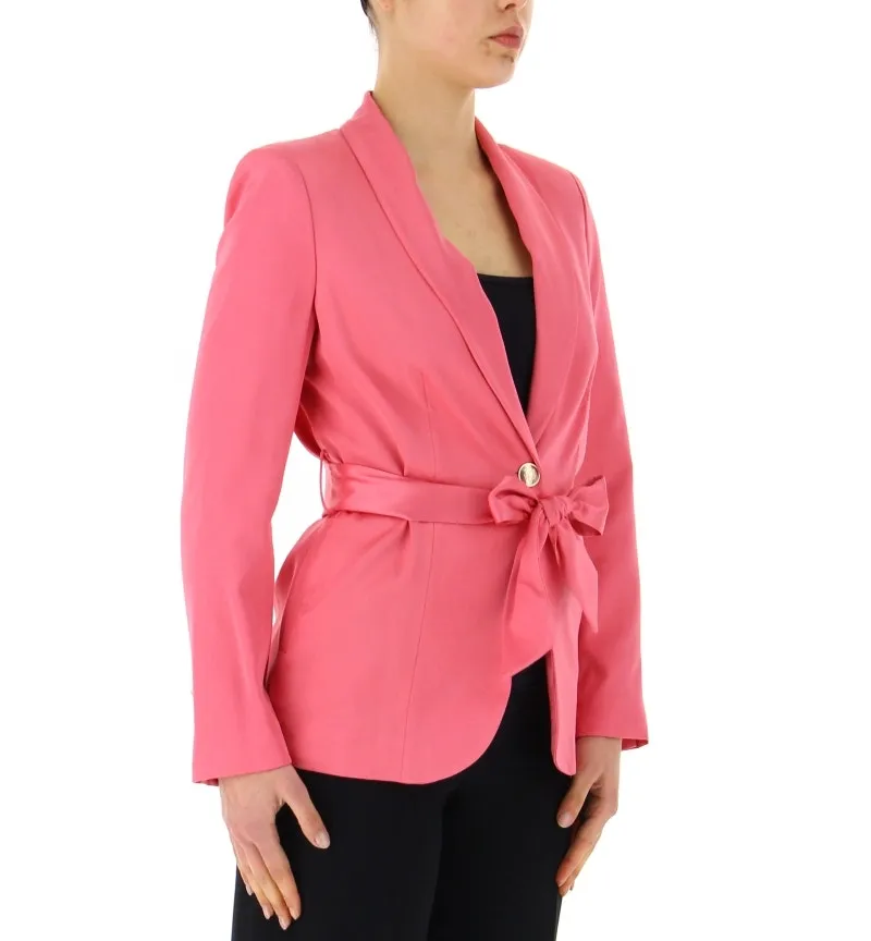 Blazer in raso