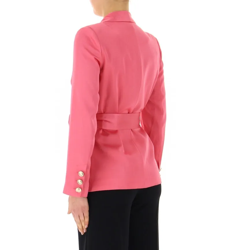 Blazer in raso