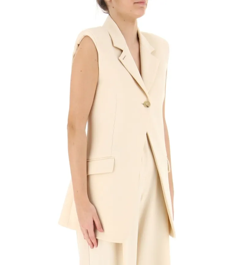 Blazer smanicato
