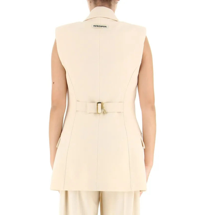 Blazer smanicato
