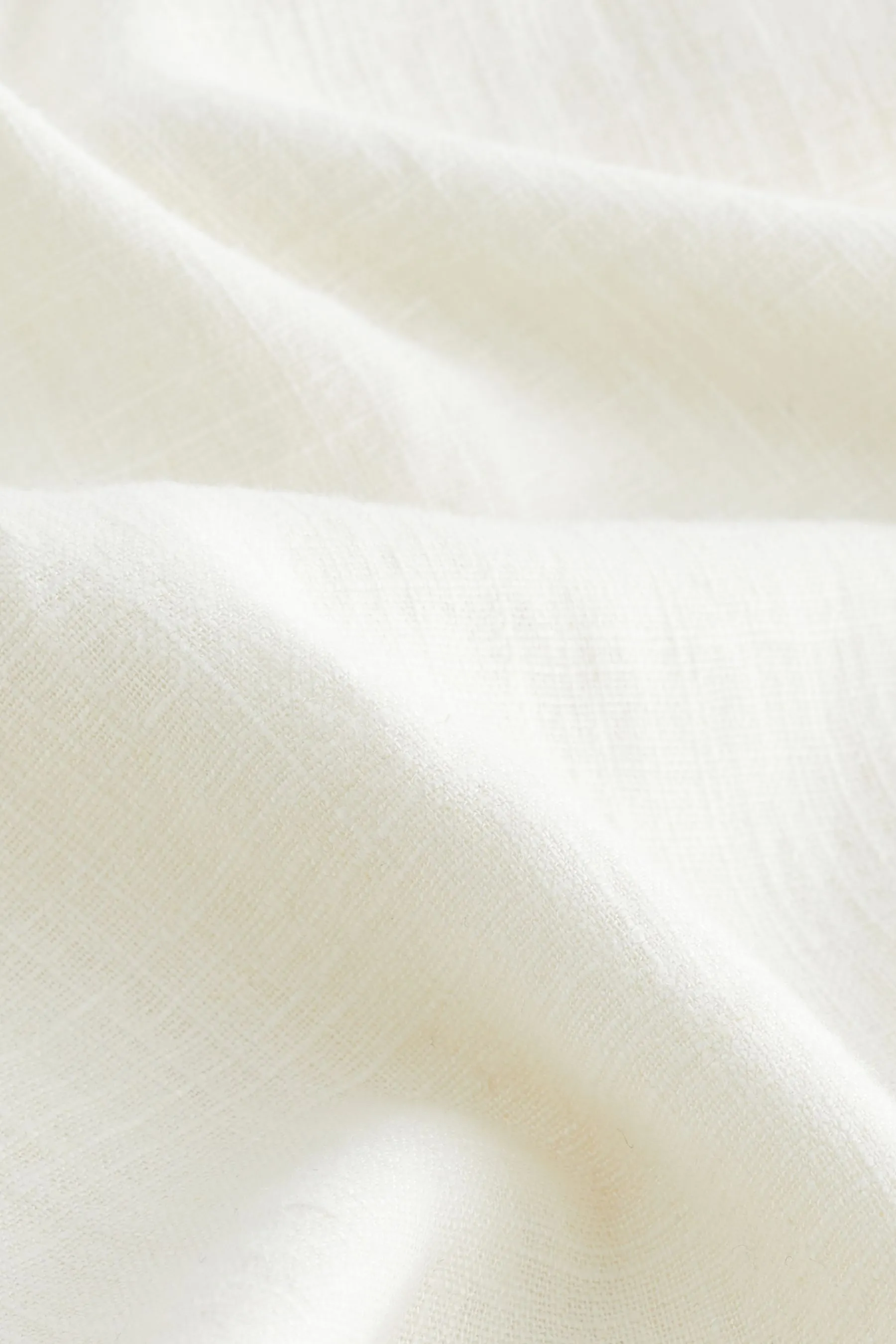 Blend in lino - Pantaloni ampia con doppia fascia in vita