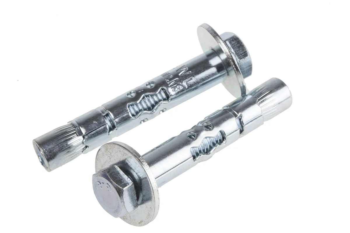 Bullone di ancoraggio RawlPlug in Acciaio M8, Ø foro di fissaggio 10mm, L 60mm