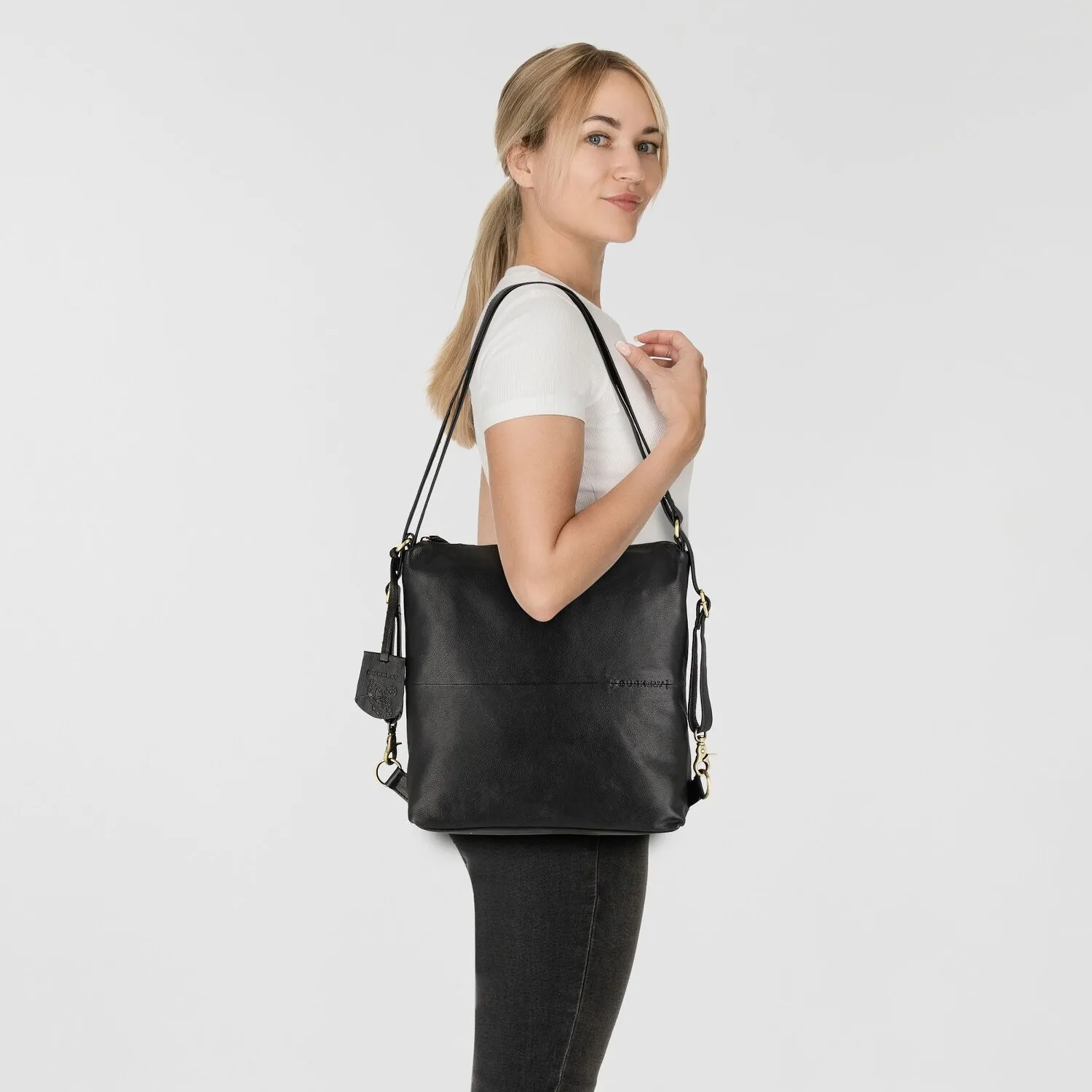 Burkely Natural Norah Borsa a tracolla Pelle 32 cm