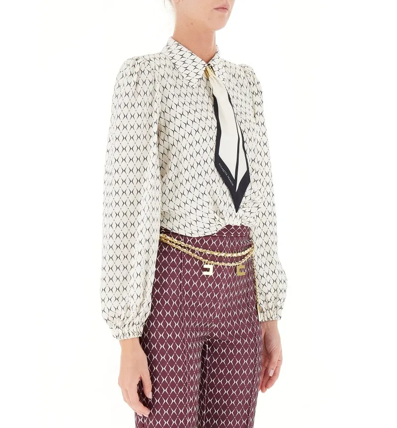 Camicia con foulard