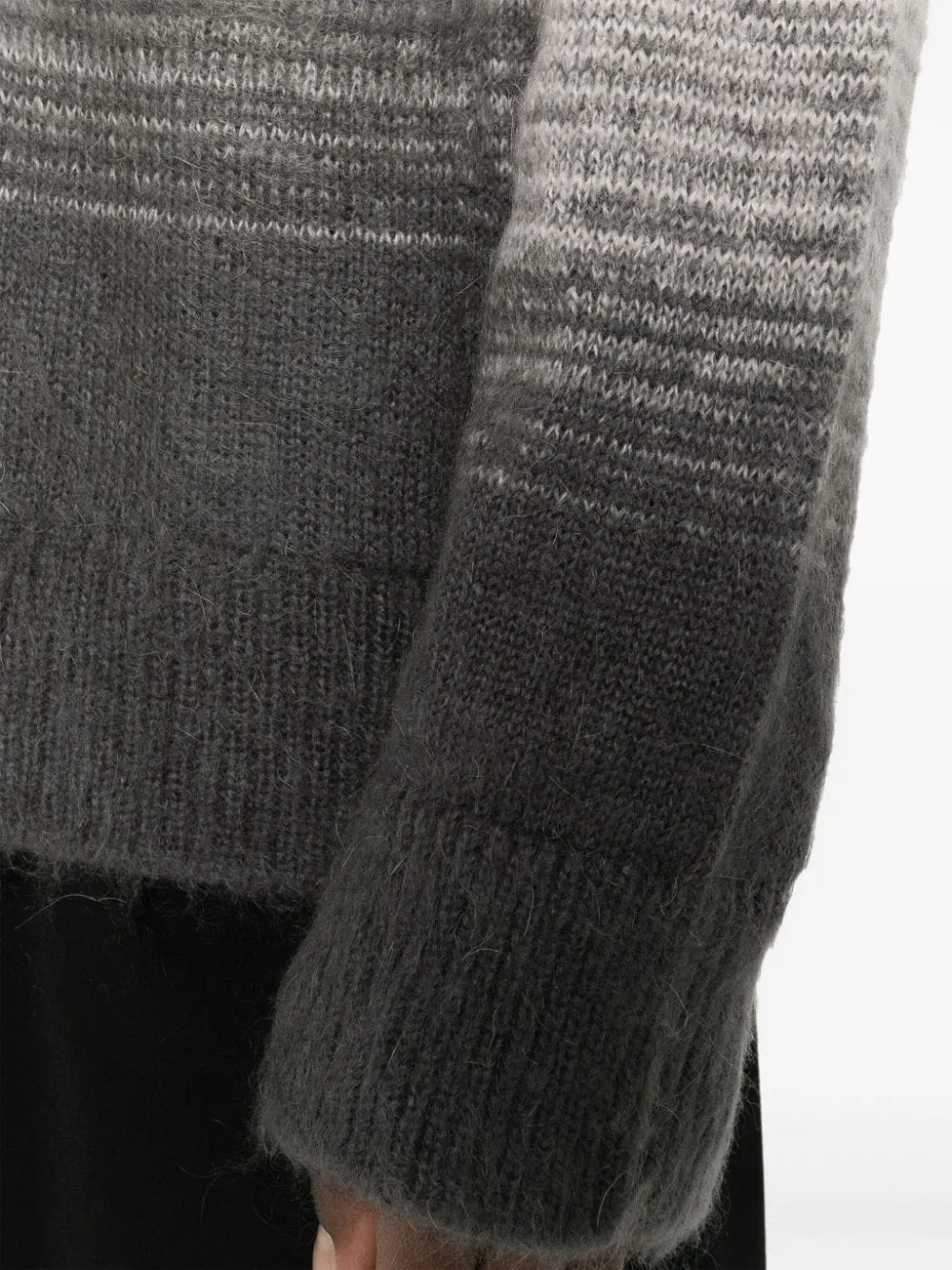 Cardigan con scollo a v multicolore - uomo