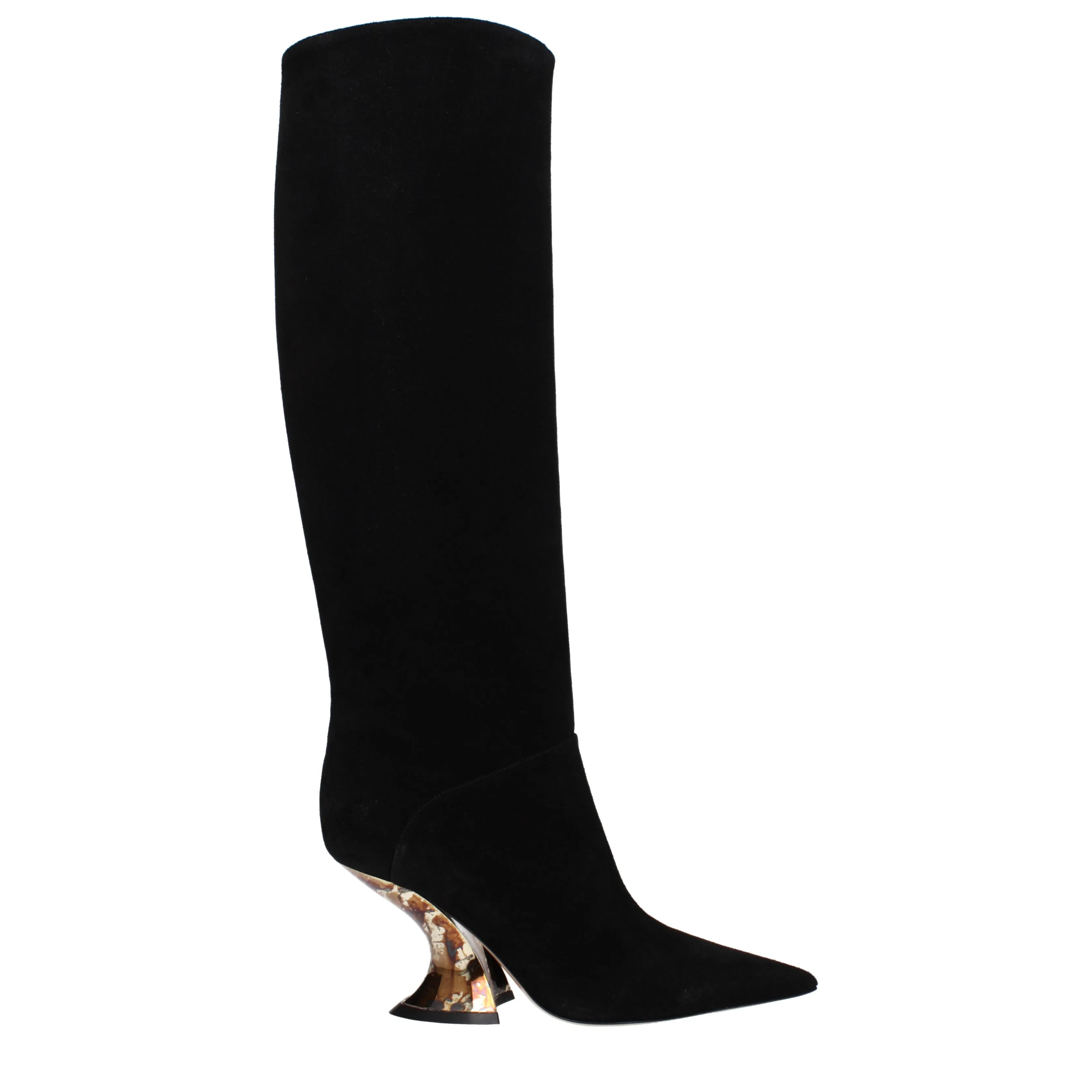 Casadei Stivali Donna Camoscio Nero