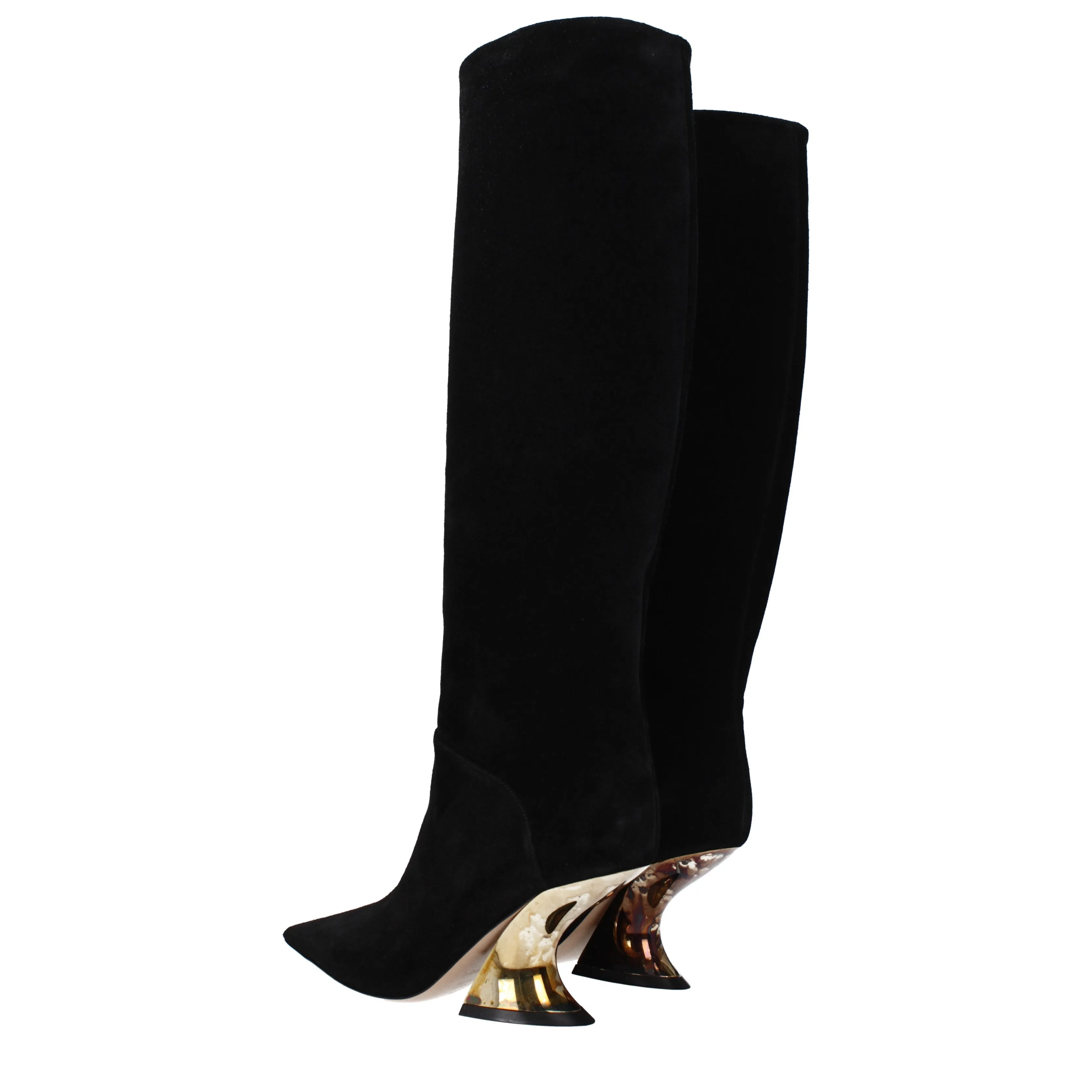 Casadei Stivali Donna Camoscio Nero