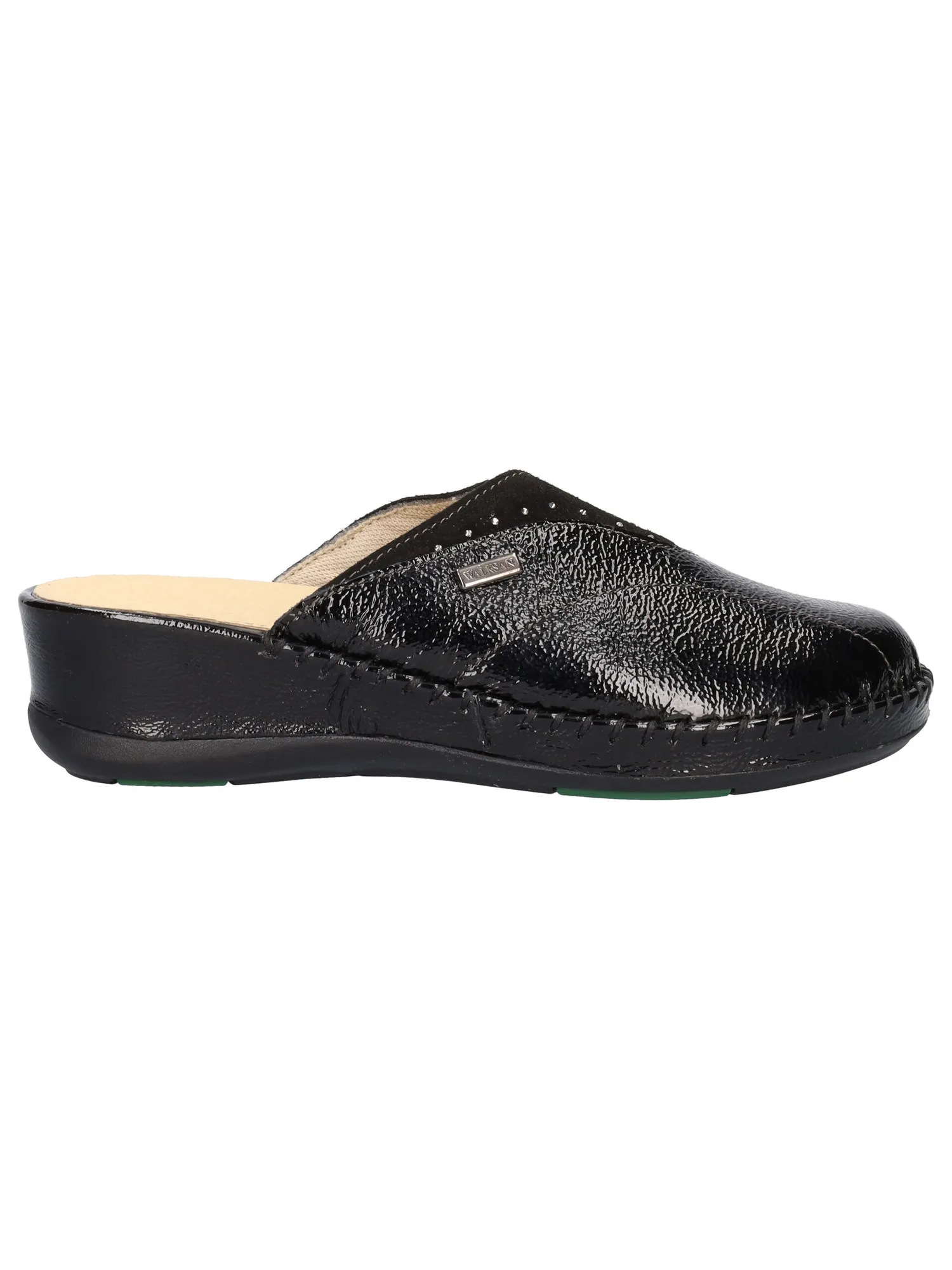 Ciabatta con zeppa Susimoda da donna nera
