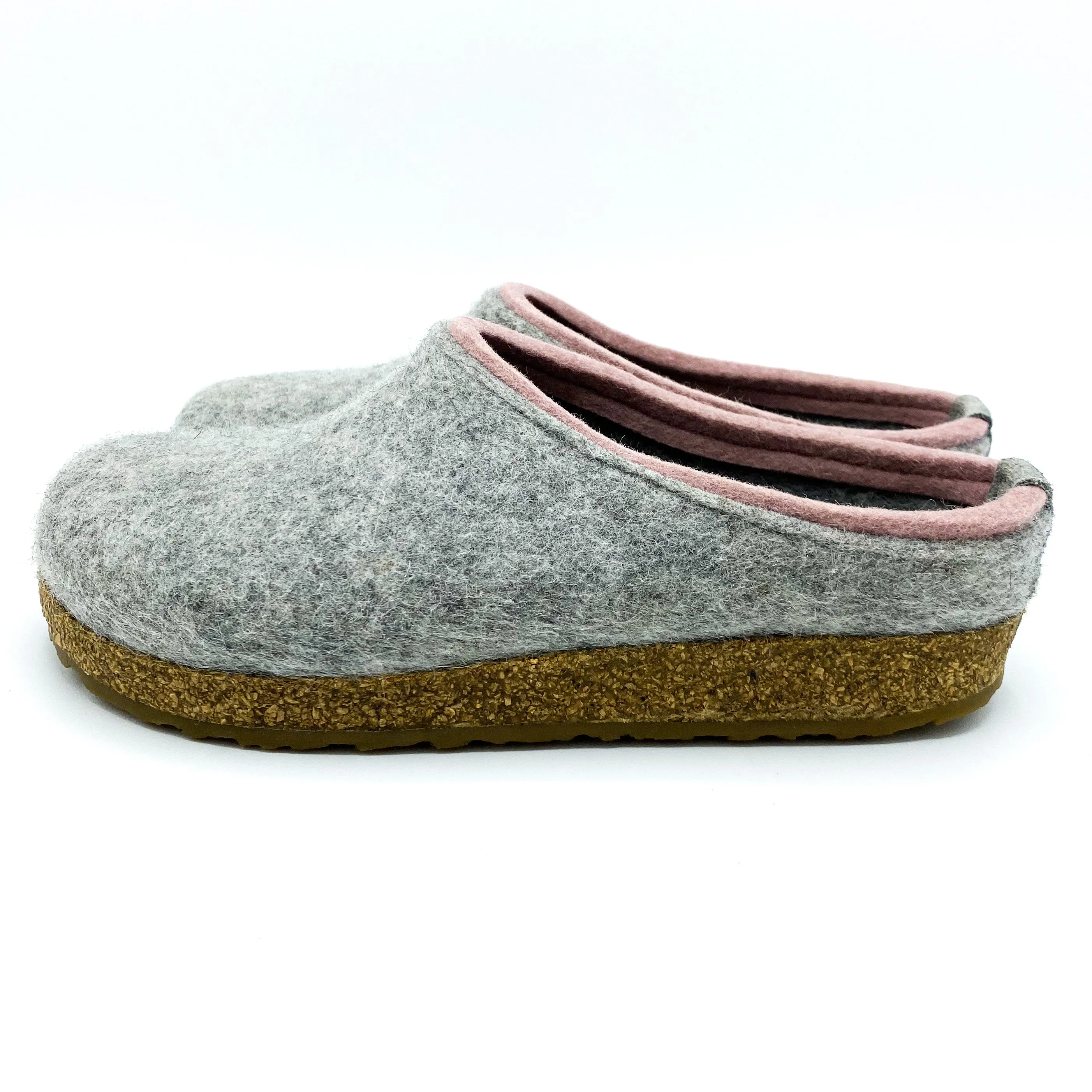 Ciabatta Haflinger Kris steingrau