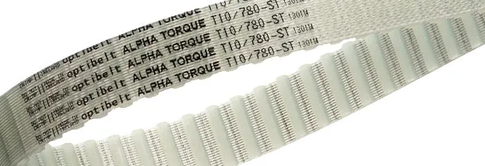 Cinghia sincrona OPTIBELT, 135 denti, passo 10mm, dimensioni 1350mm x 10mm, in Poliuretano