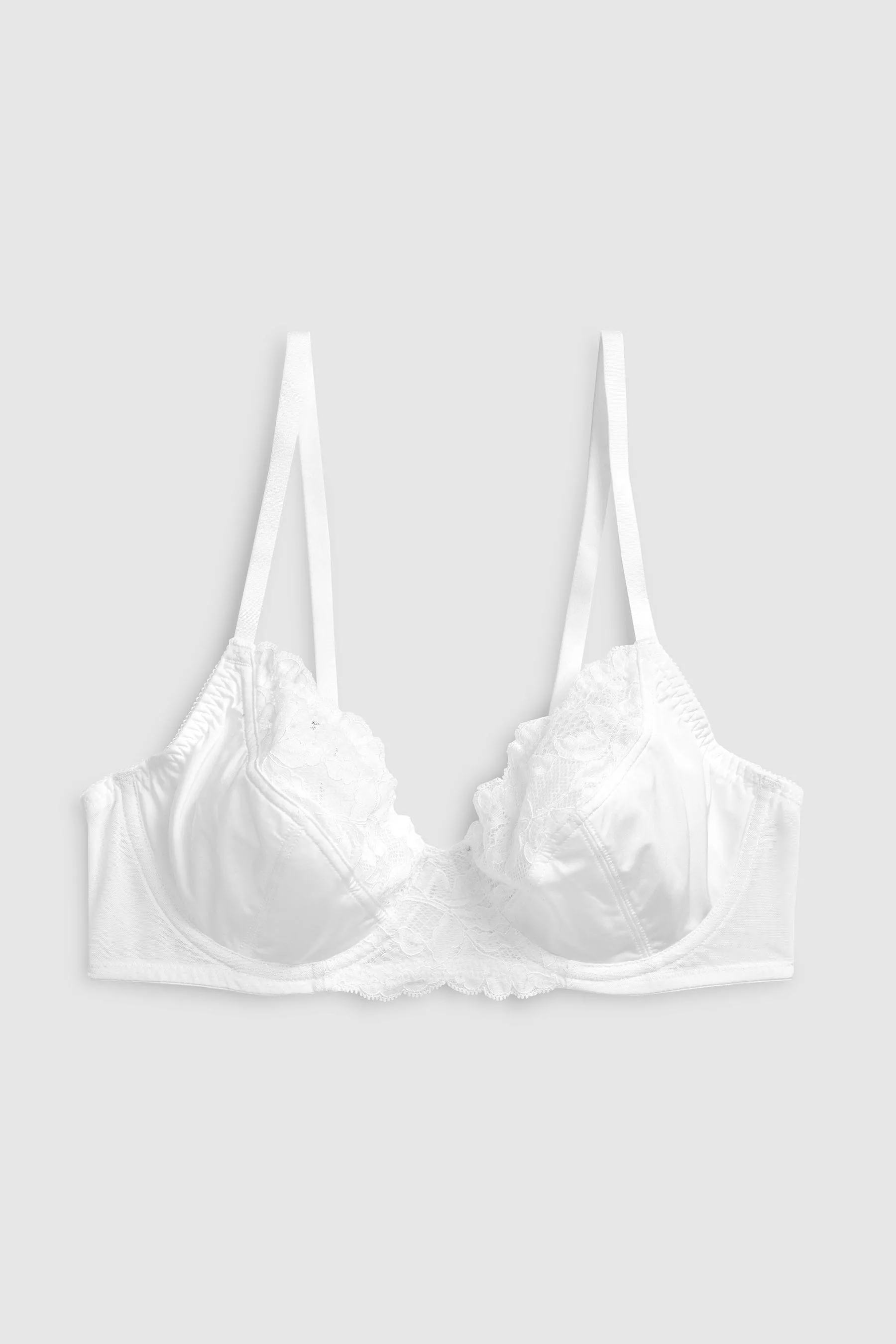 Confezione da 2 reggiseni a coppa intera non imbottiti -