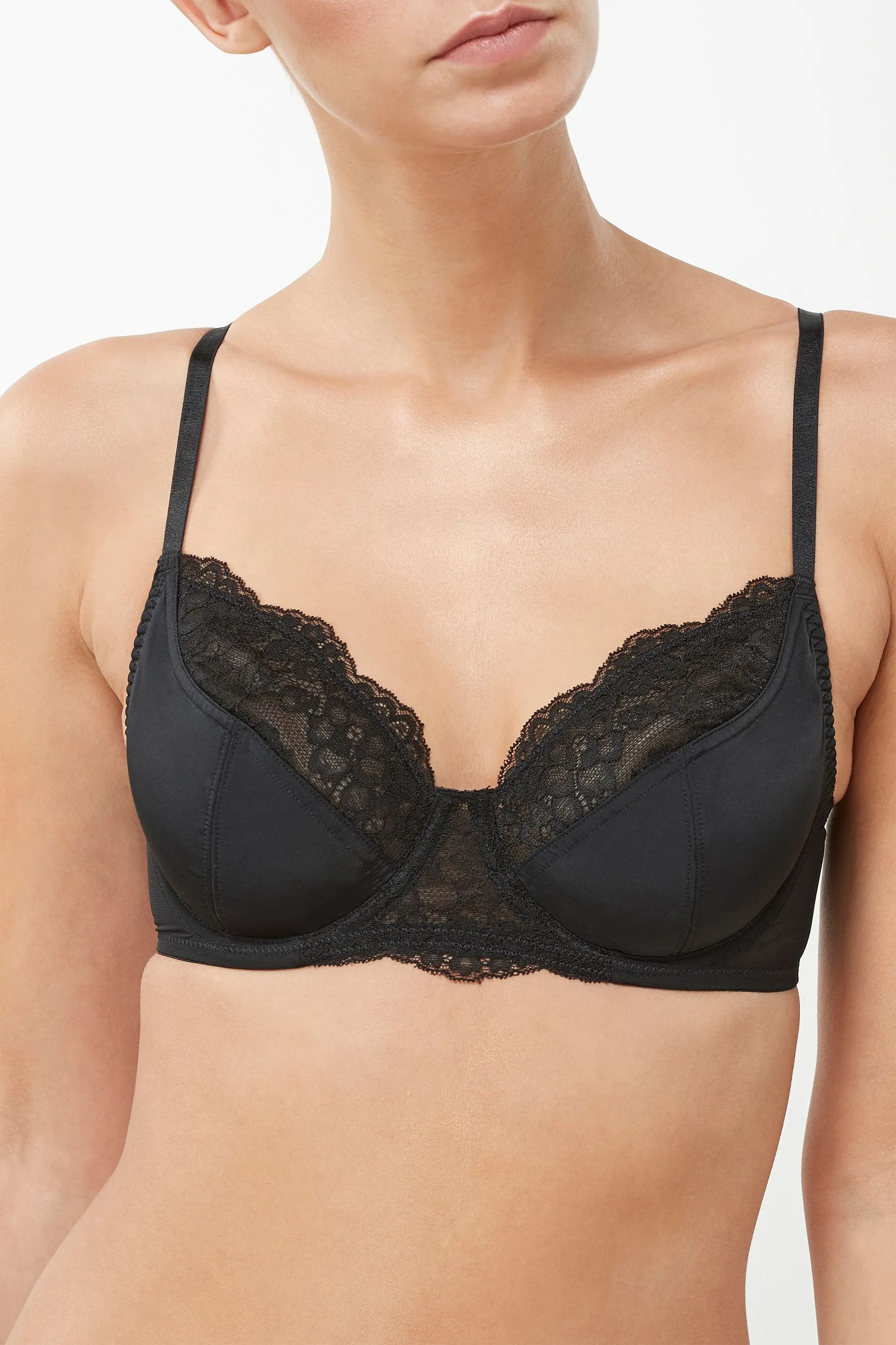 Confezione da 2 reggiseni a coppa intera non imbottiti -