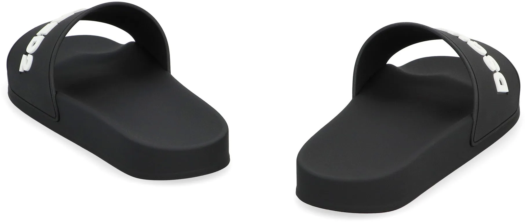Dsquared2 Slides in gomma con logo