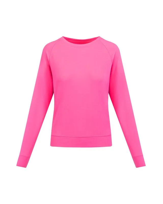 Felpa JUVIA LIGHT FLEECE CROPPED