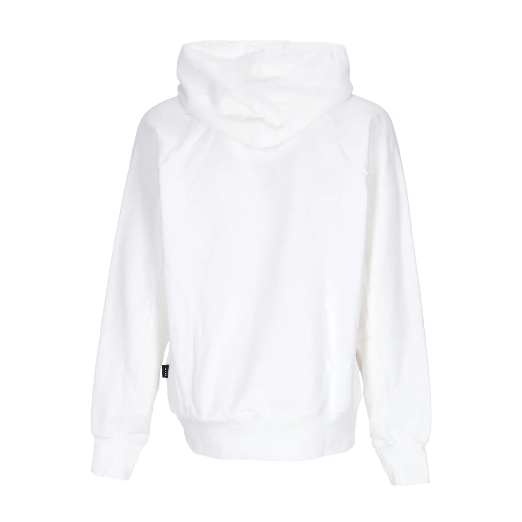 Felpa Leggera Cappuccio Uomo Sportswear Air French Terry Hoodie White/white