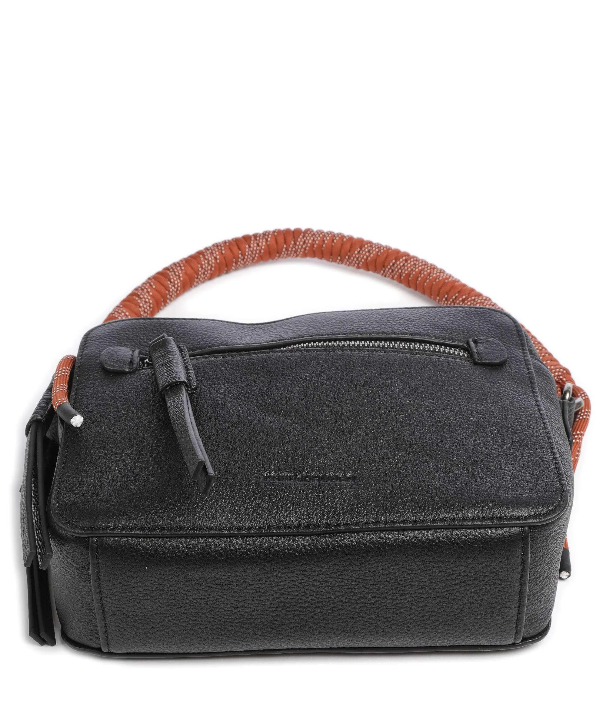  FredsBruder Nea Borsa a spalla pelle granulata nero  