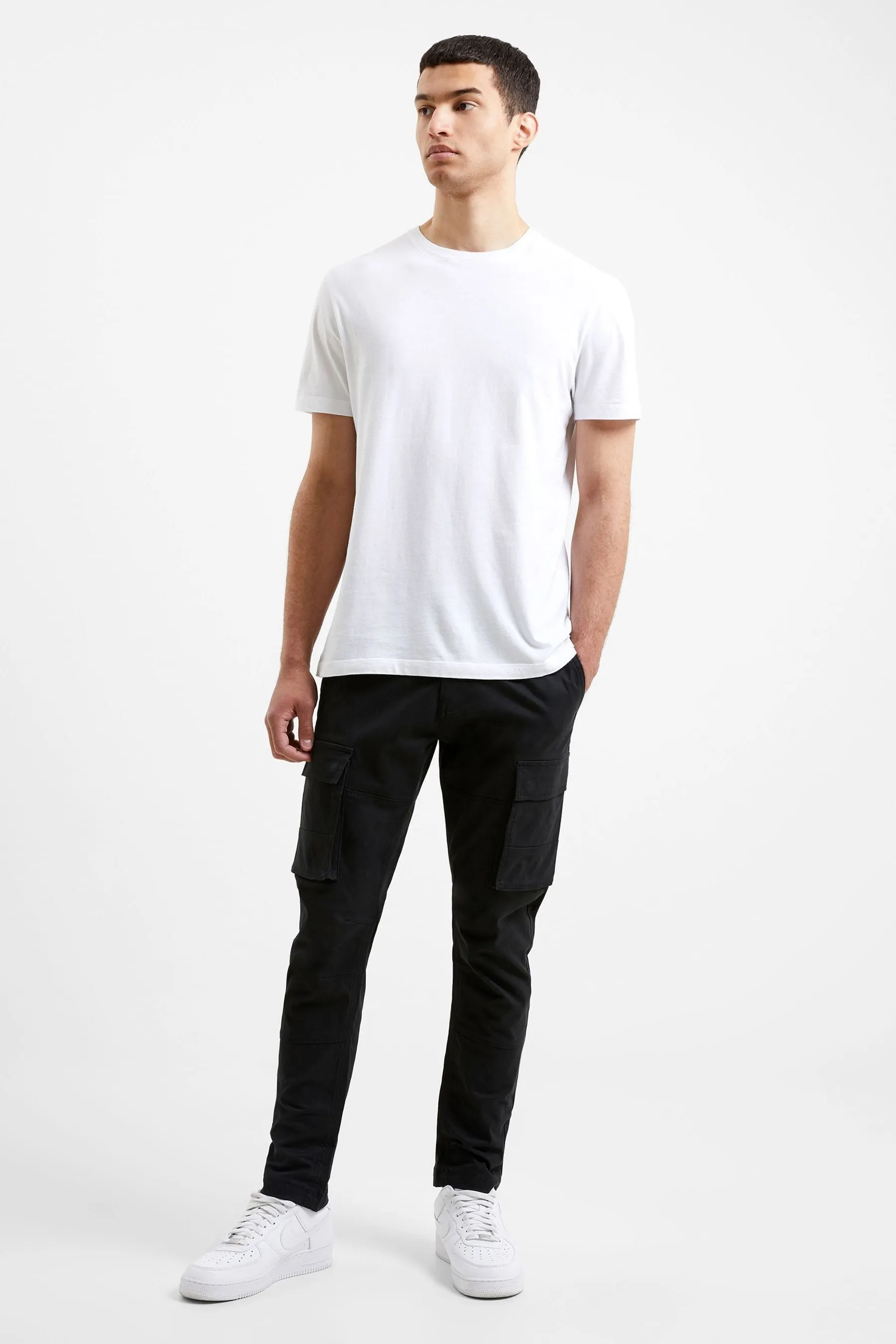 French Connection - Pantaloni cargo in twill