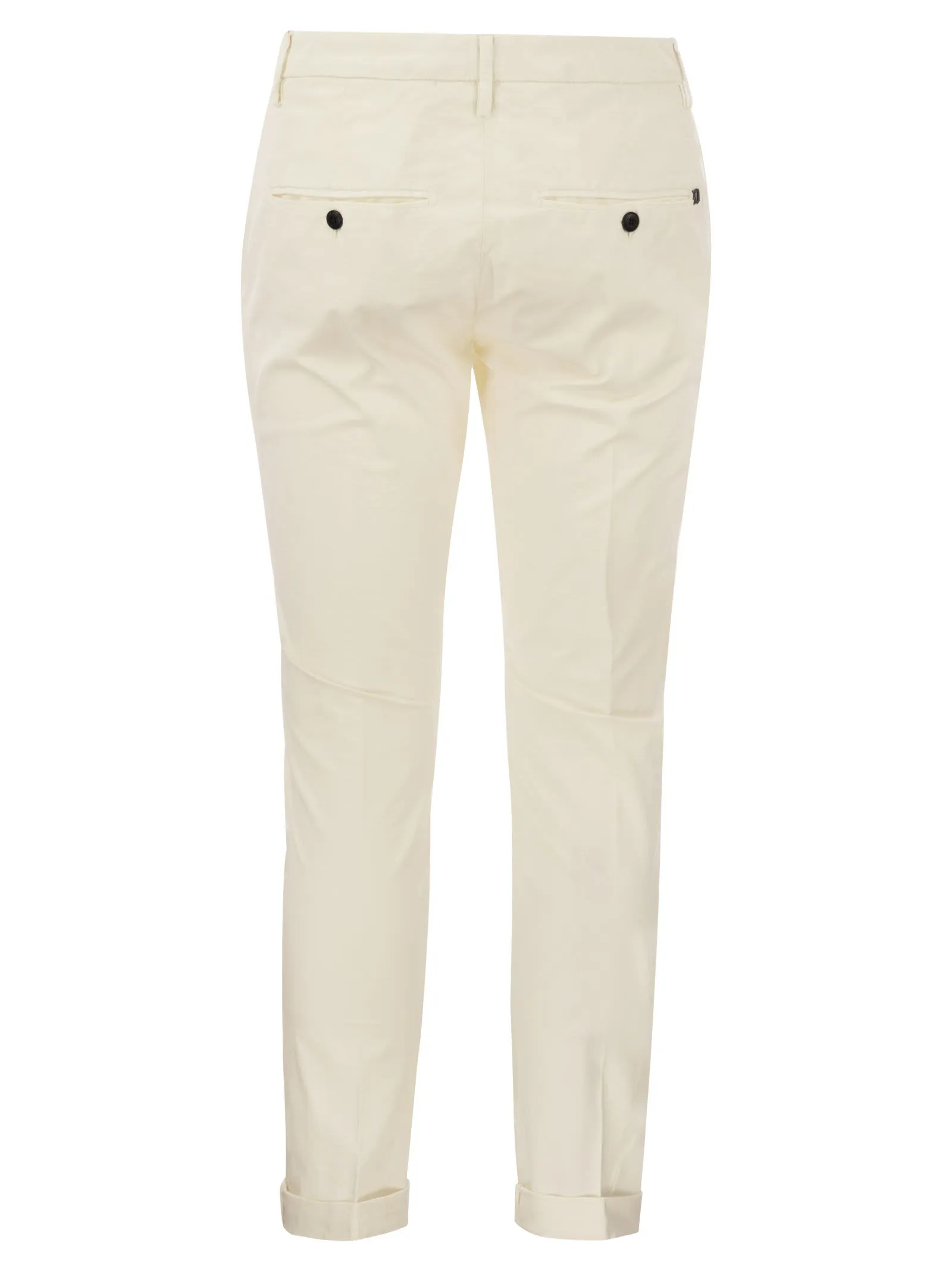 GAUBERT – Pantaloni slim-fit in gabardina