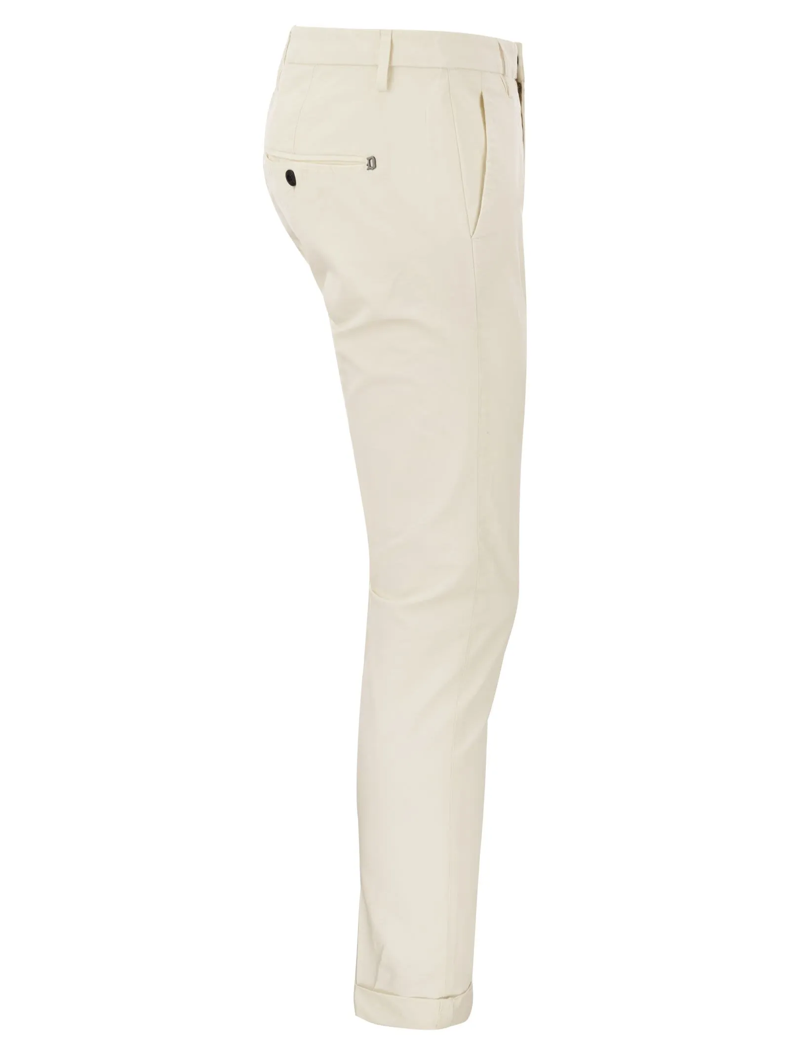 GAUBERT – Pantaloni slim-fit in gabardina
