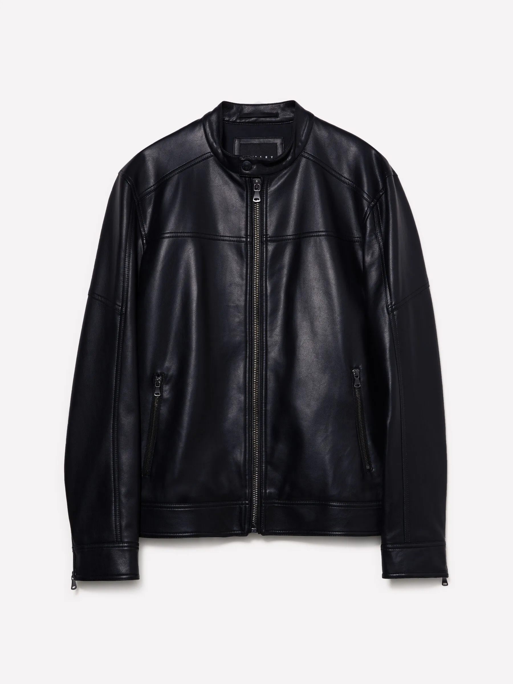 Giubbotto nero slim fit