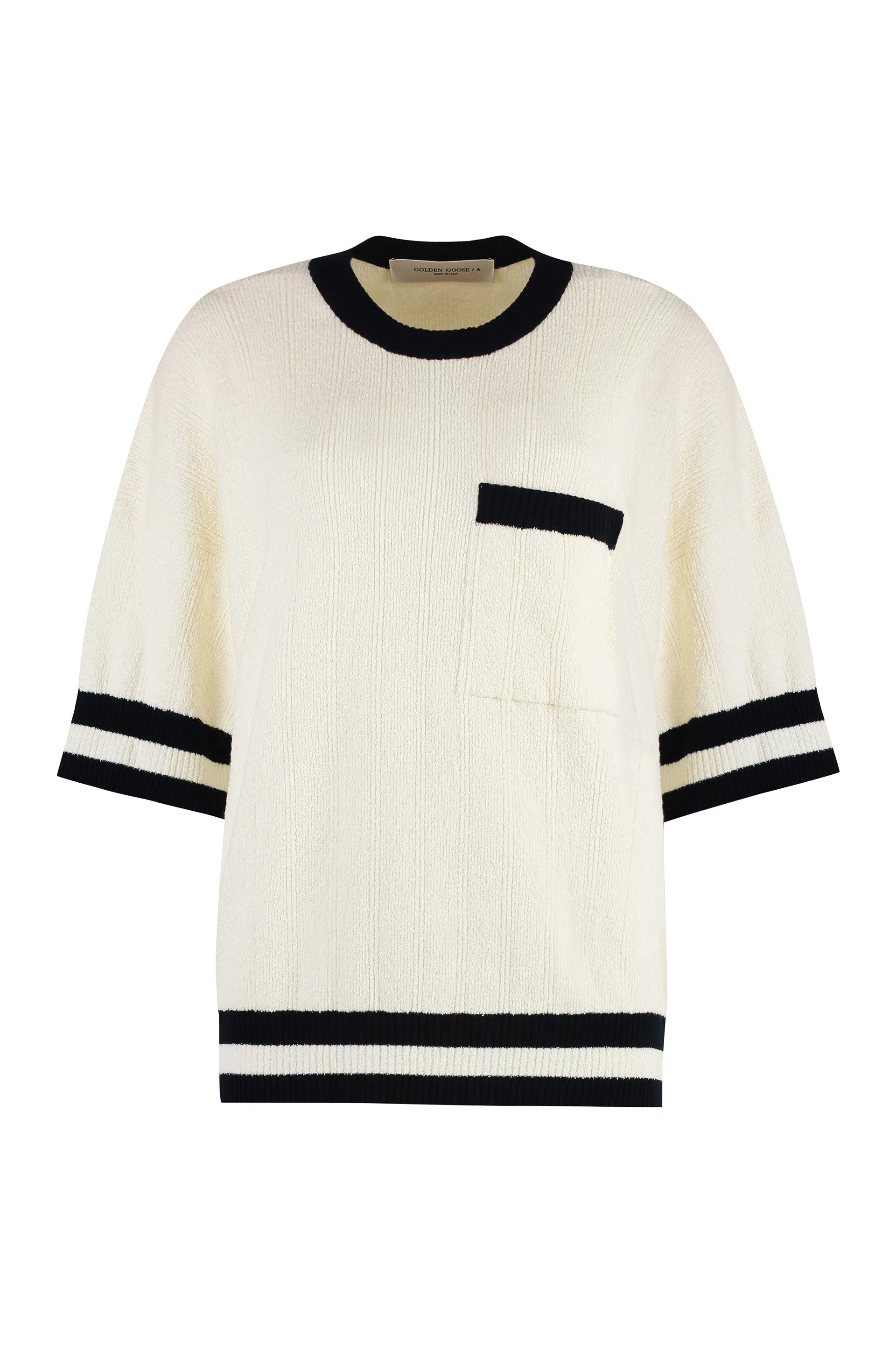 Golden Goose Pullover Lou a maniche corte