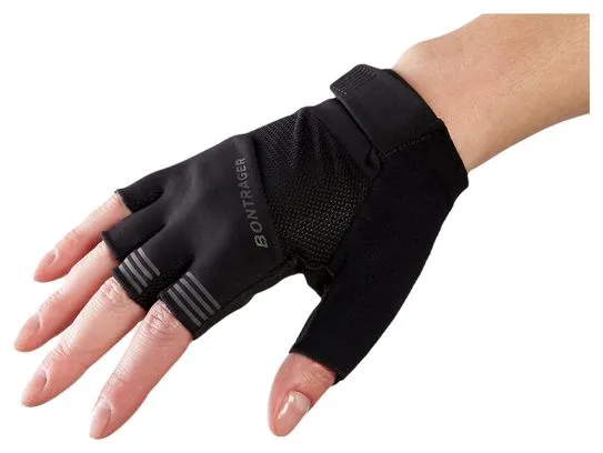 Guanti corti da donna Bontrager Circuit Twin Gel Neri
