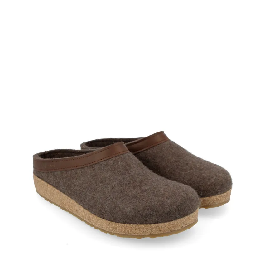 HAFLINGER CIABATTA TORBEN 71300163 MARRONE