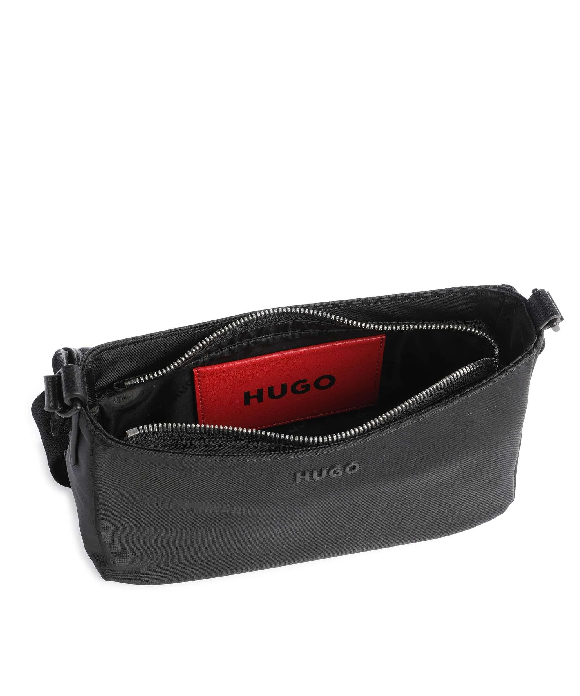 Hugo Bel Borsa a tracolla poliestere nero  