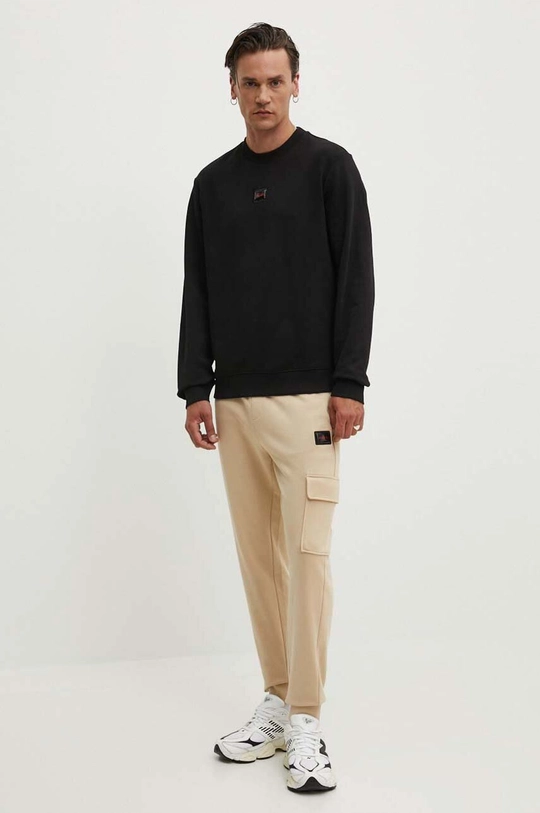 HUGO pantaloni da jogging in cotone