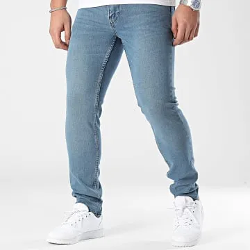 Jeans Slim Loom in denim blu