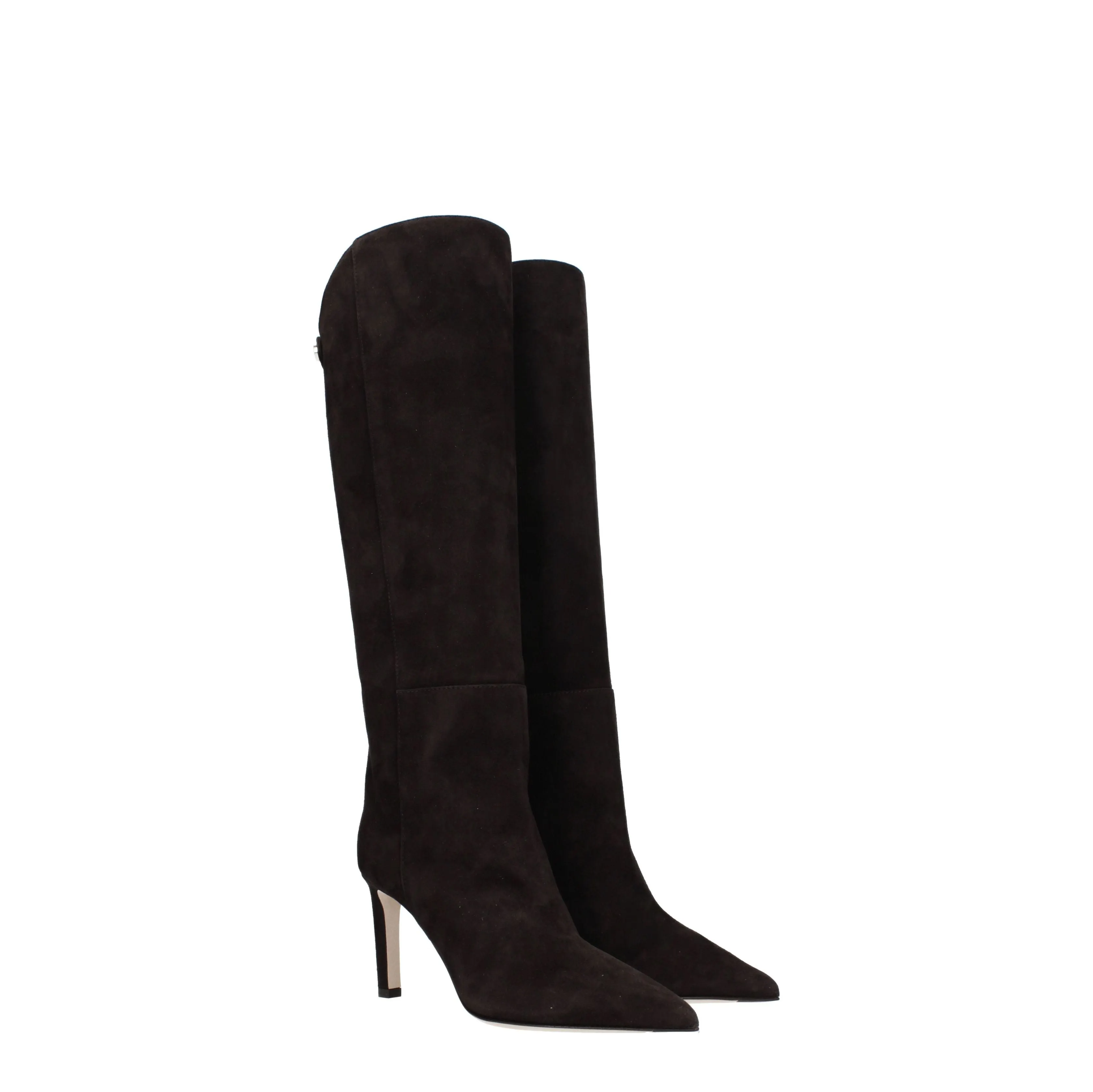 Jimmy Choo Stivali Alizze Donna Camoscio Marrone/Caffè