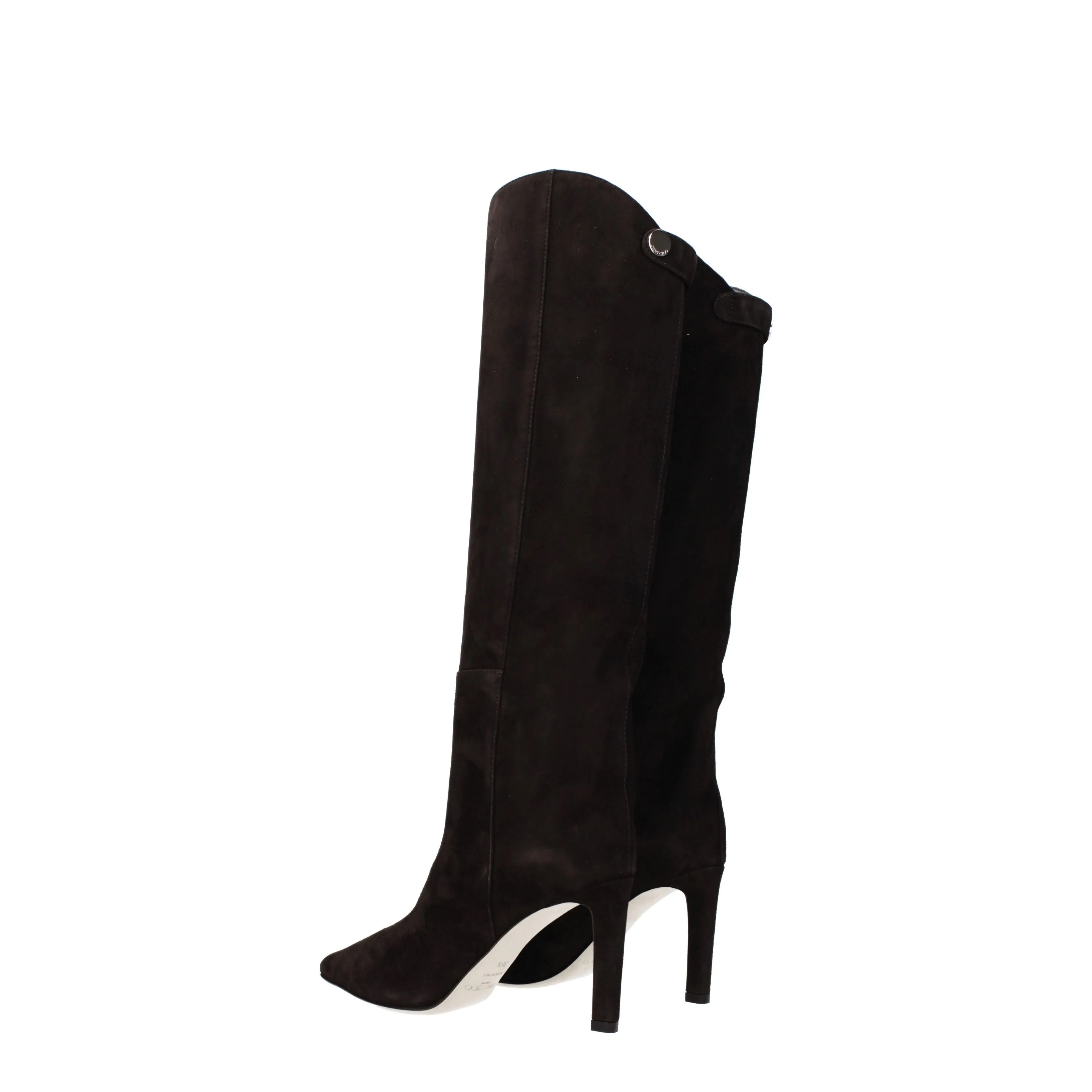 Jimmy Choo Stivali Alizze Donna Camoscio Marrone/Caffè