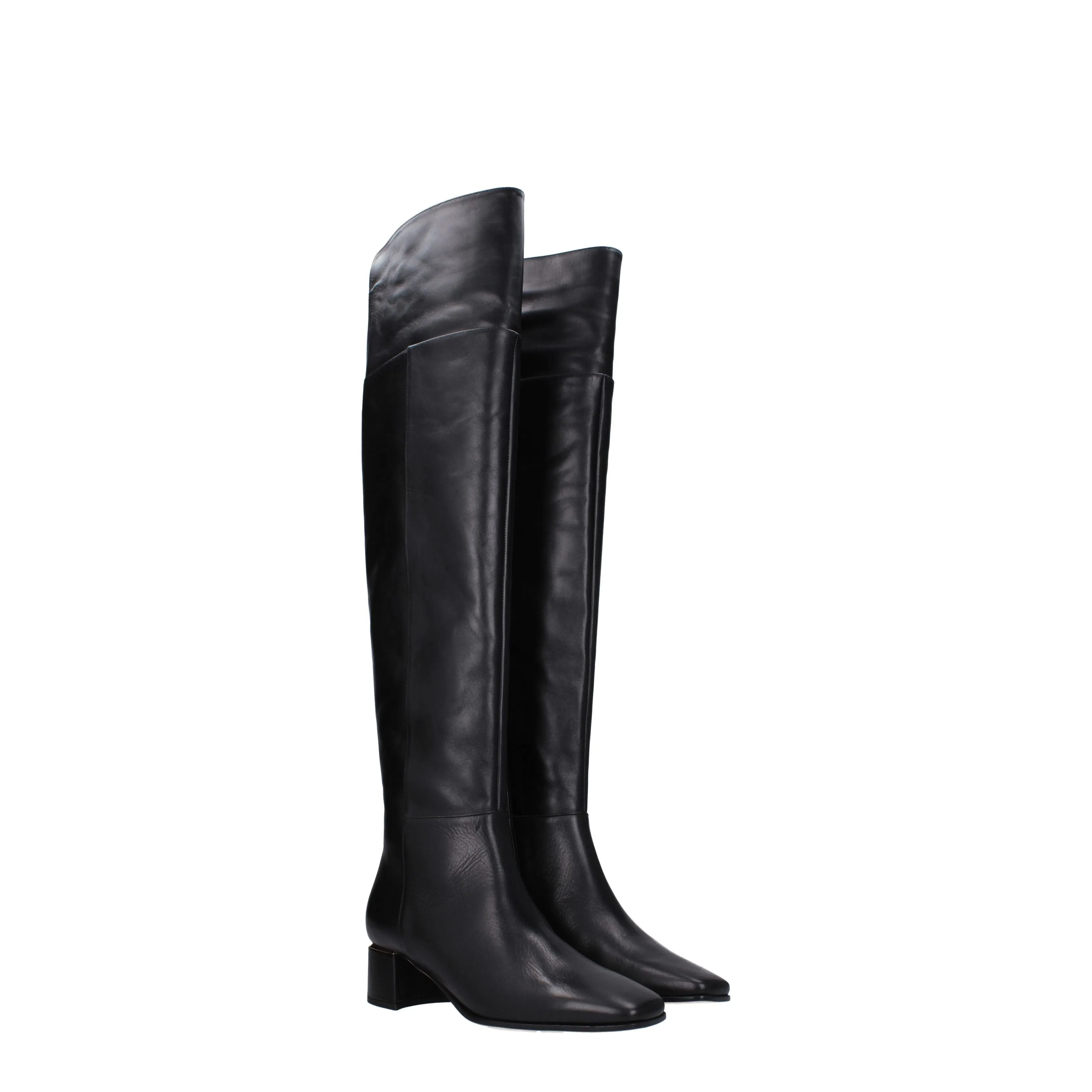 Jimmy Choo Stivali Loren Donna Pelle Nero