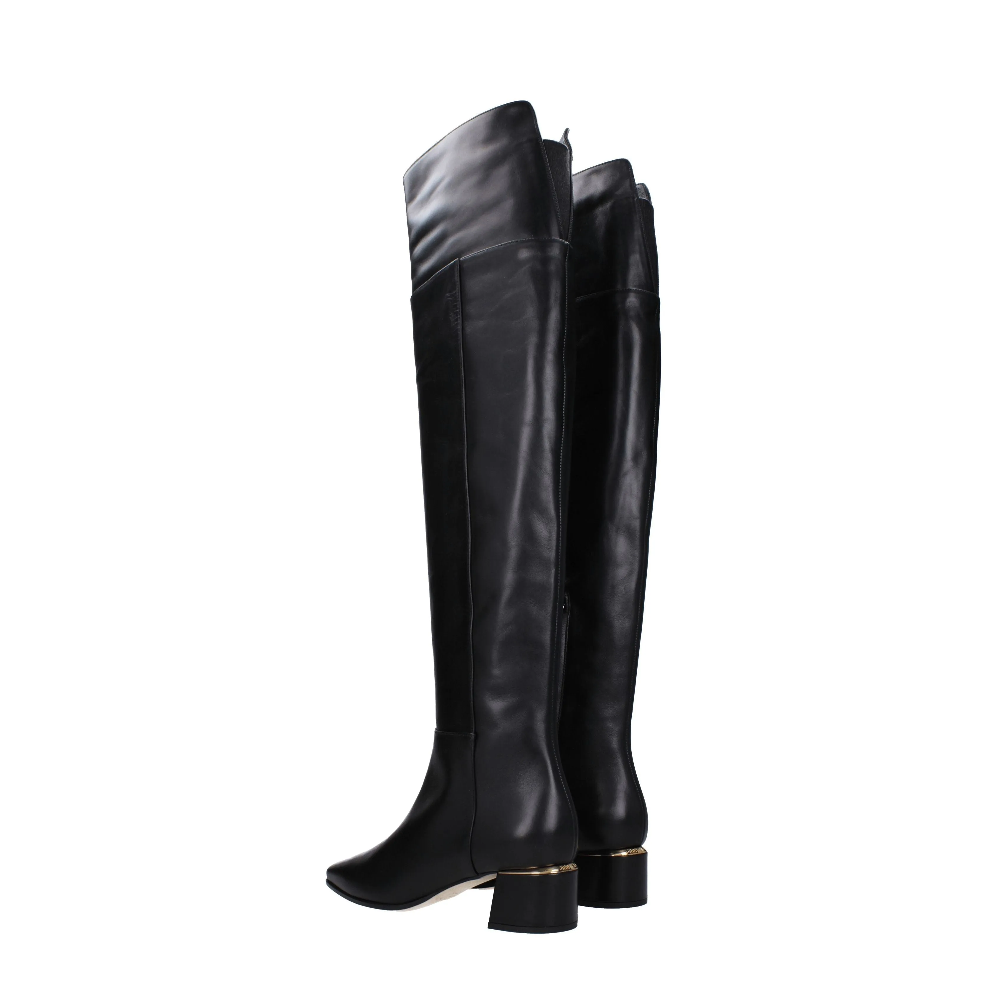 Jimmy Choo Stivali Loren Donna Pelle Nero