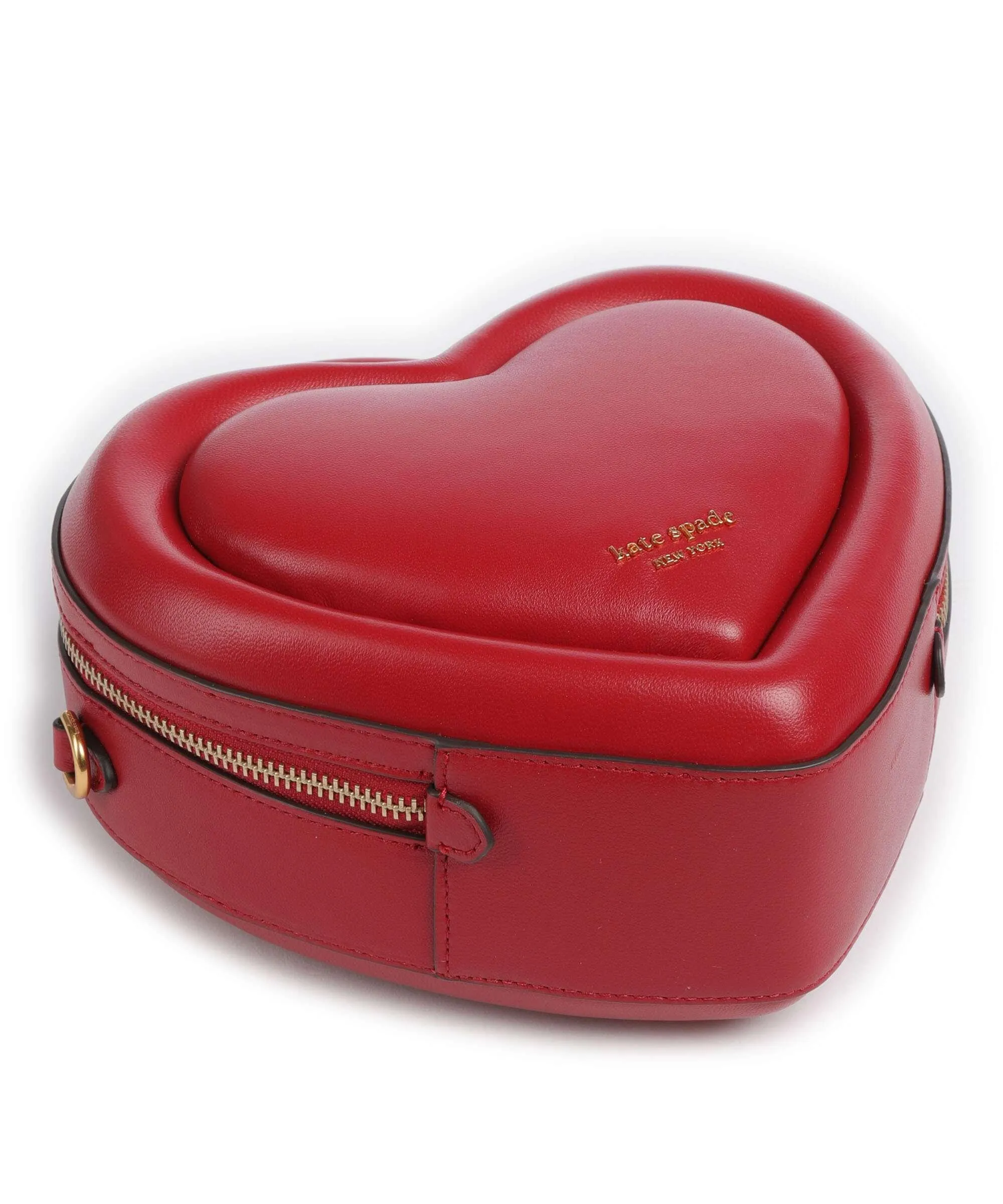  Kate Spade New York Pitter Patter Borsa a tracolla nappa pelle rosso  