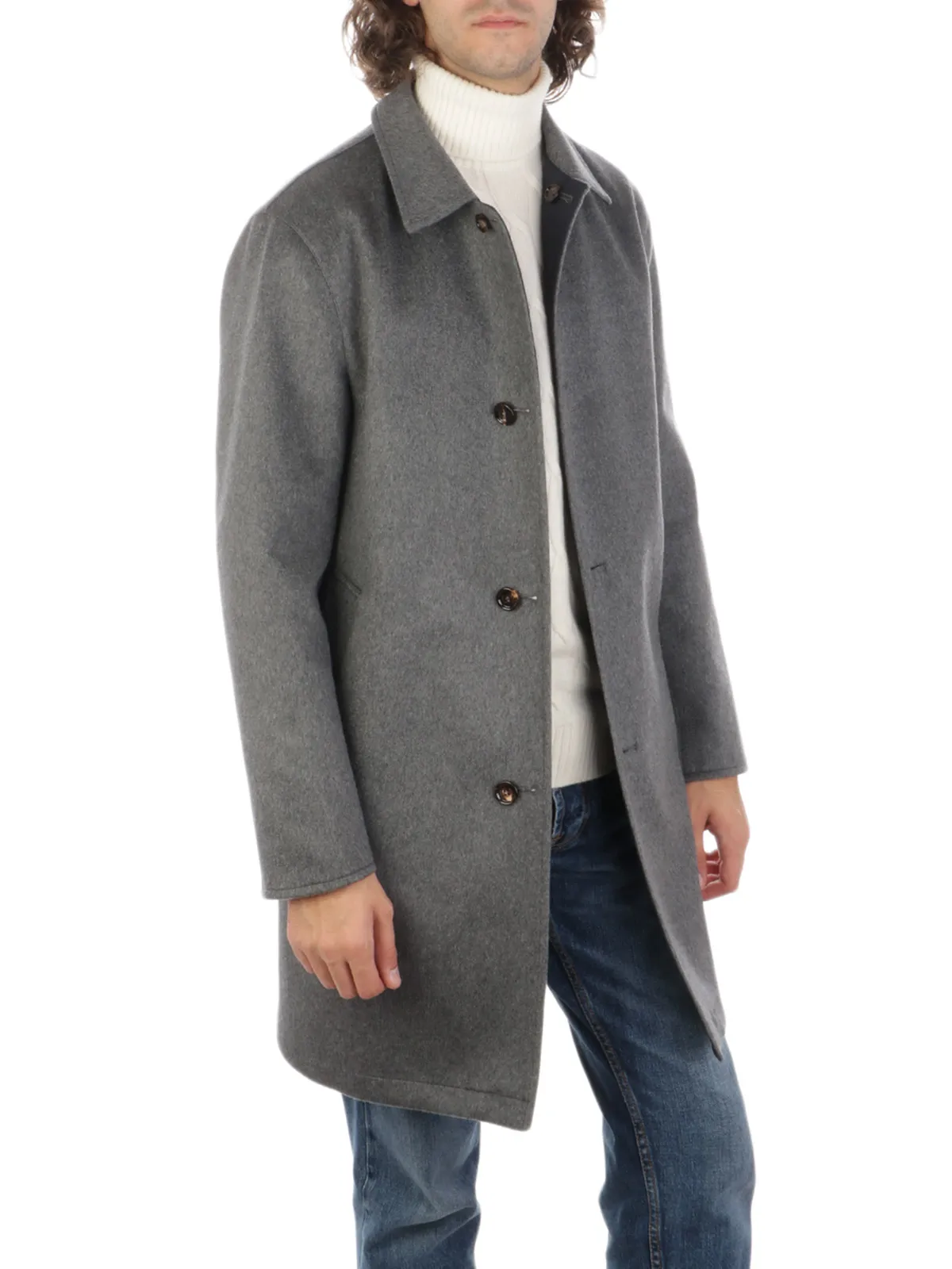 KIRED ---------- Soprabito Uomo Double Face in Cashmere ---------