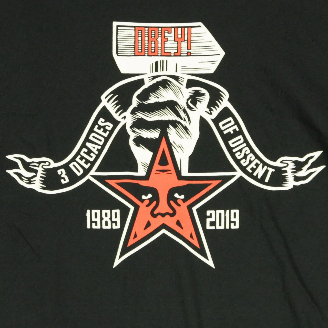 Maglietta Uomo 3 Decades Of Dissent Black