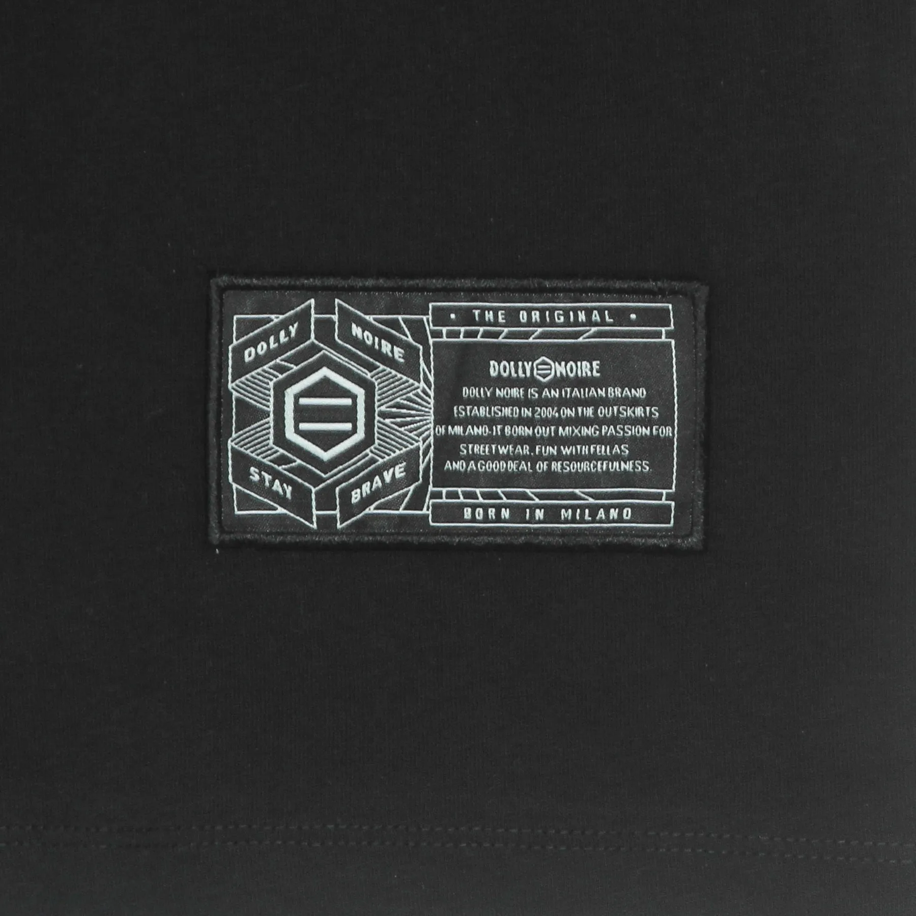 Maglietta Uomo Autunno Oversize Tee Black