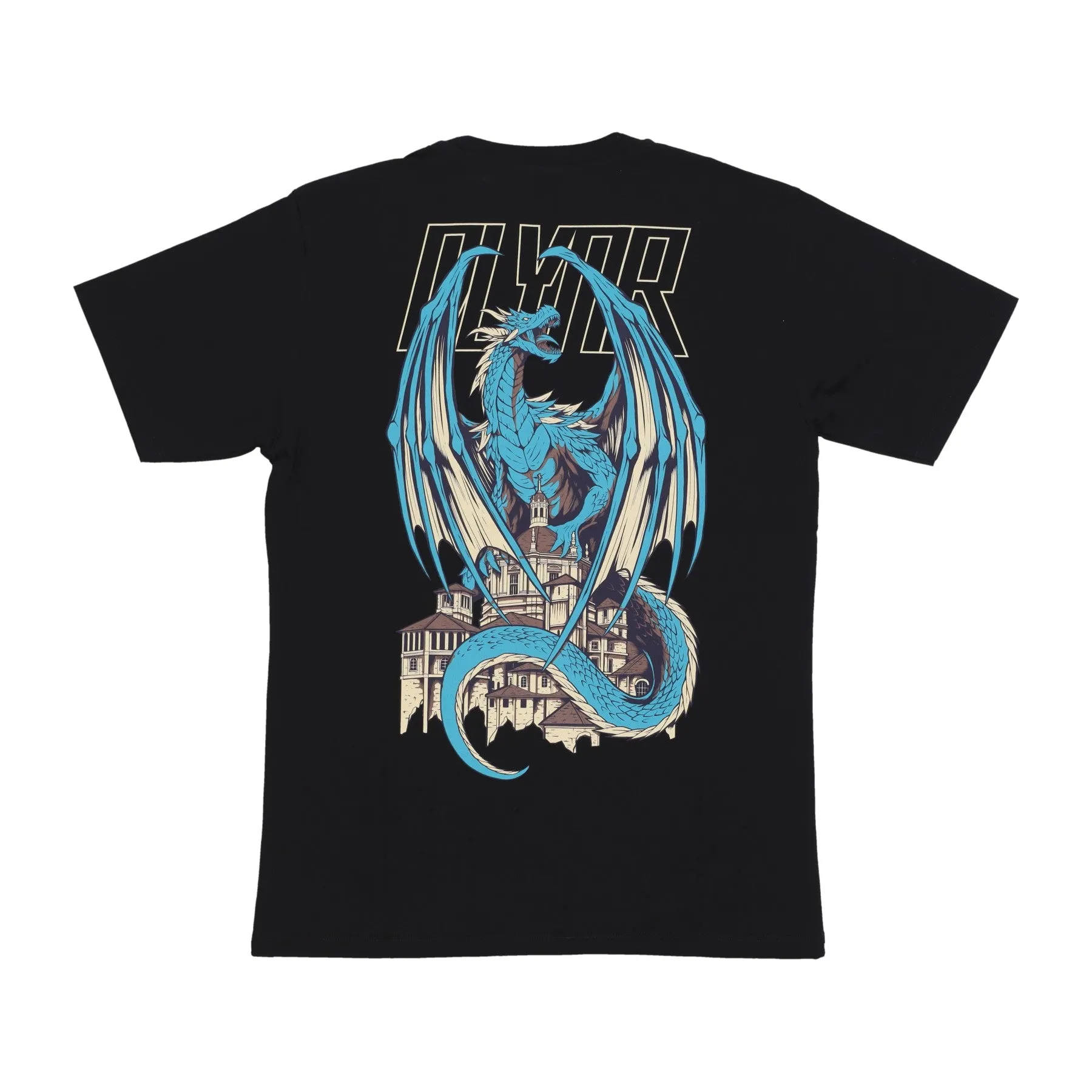 Maglietta Uomo Blue Dragon Tee Black